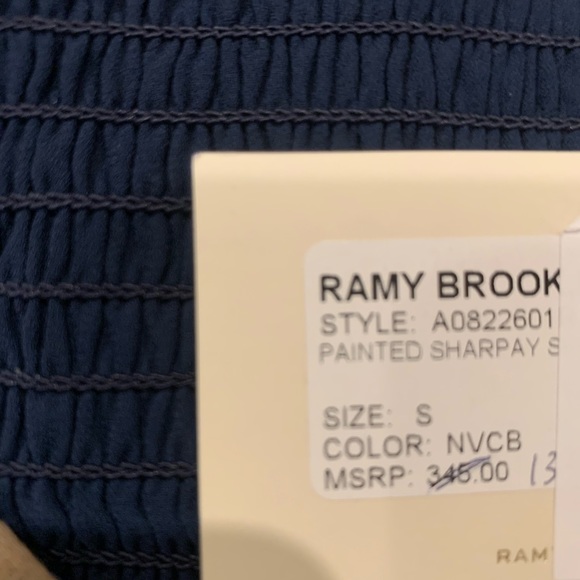 Ramy Brook Sharpay Mini Skirt Women's-Small-Black Floral MSRP $345. - Picture 11 of 12